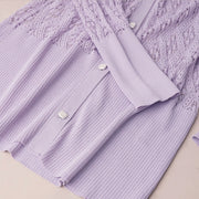 Lightweight Mid-Length Button Up Cardigan