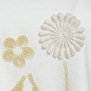 3D Embroidered Round Neck T-Shirt