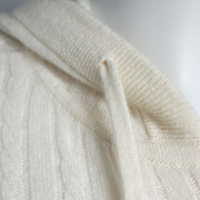 Hooded Knitted Cardigan Jacket