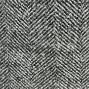 Short Woolen Herringbone Jacket