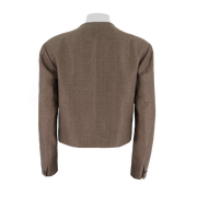 Cropped Linen Jacket