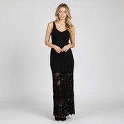 Coiling Openwork Crochet Fitted Skirt