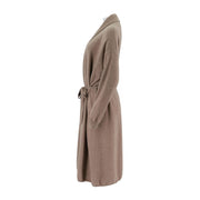 Knitted Long Cashmere Jacket