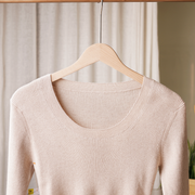 Women'S Round Neck Pullover Sweater