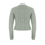 Round Neck Knitted Pullover Sweater