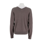 V-Neck Drop Shoulder Knit Pullover