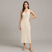 V-Neck Vest, Jumpsuit, Long Skirt