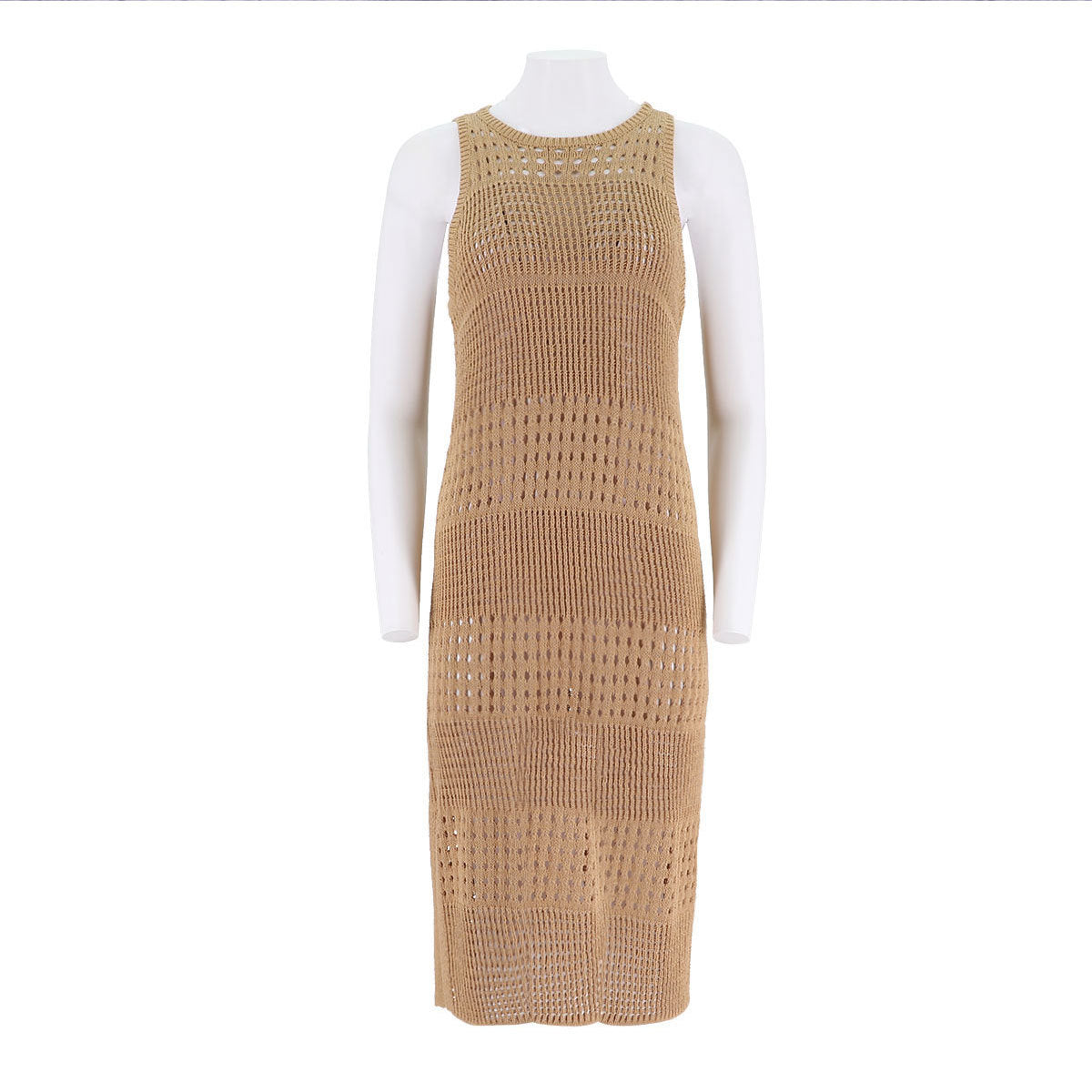 Sleeveless Long Knit Dress