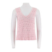Crochet Stitch Knit Tank