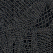 Coiling Openwork Crochet Fitted Skirt