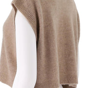 Round Neck Loose Fitting Short Pullover Sweater