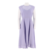 Sleeveless A-Line Woven Dress