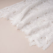 Embroidered Lace Long Tank Dress