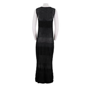 Round Neck Slim Fit Dress