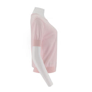 Round Neck Short Sleeve Cashair Sweater