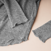 Half High Neck Blended Sweater