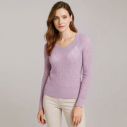 Lightweight Round Neck Knit Sweater