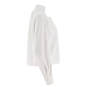 Hidden Placket Button Up Shirt