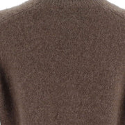 Womens Cashmere Cropped Short Sleeve Sweater