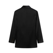 Premium Acetate Double-Sided Satin Suit Jacket