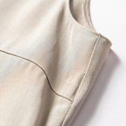 Round Neck Sleeveless Top