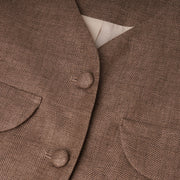 Fitted Linen Vest