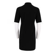 Polo Collar Short Sleeves Dress