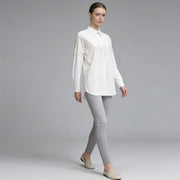 Lace Patchwork Loose Shirt