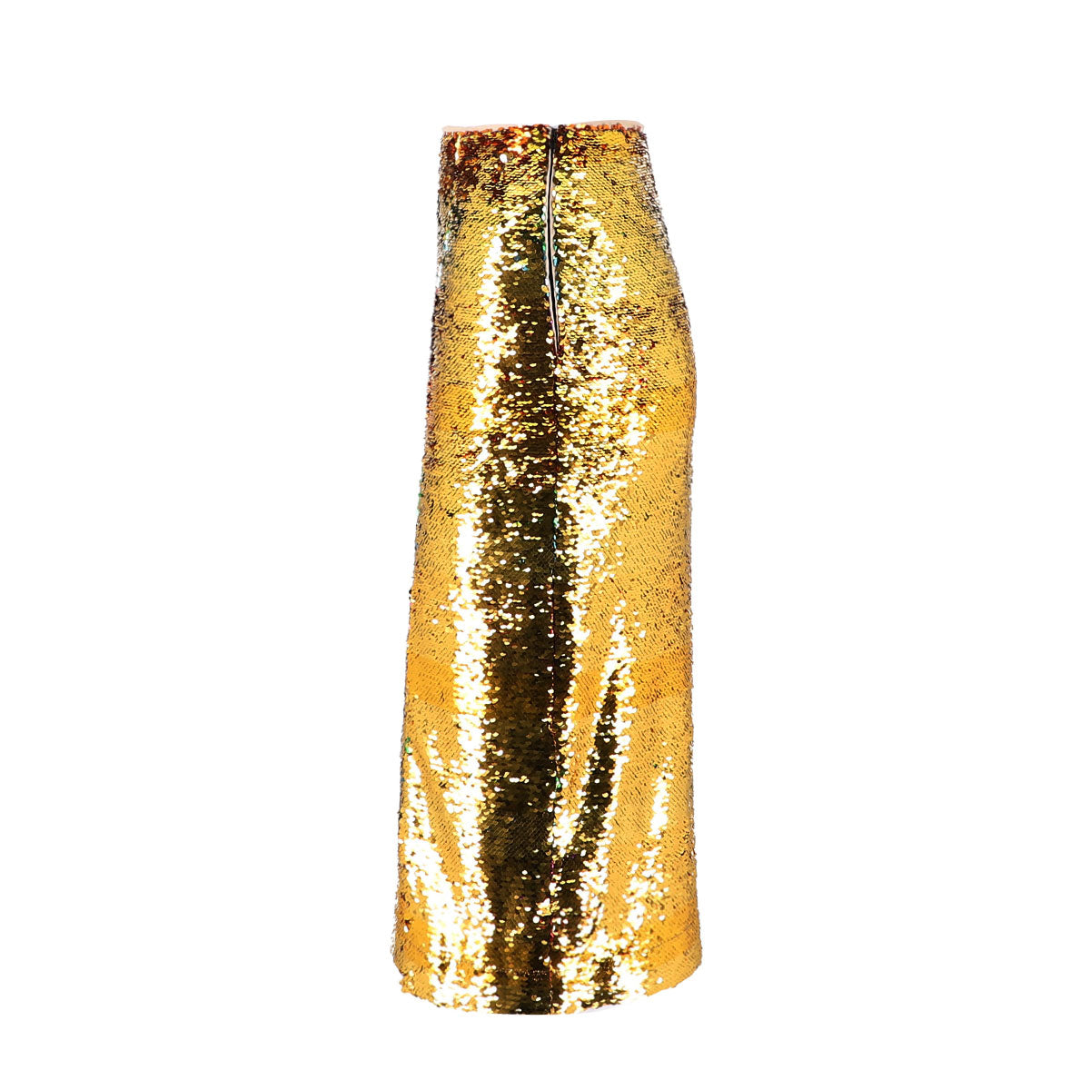 Sparkling irregular skirt
