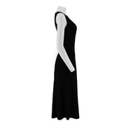 Sleeveless Knit Maxi Long Dress