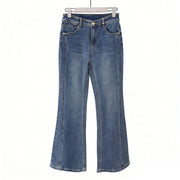 Ladies' Micro Flared Denim Jeans