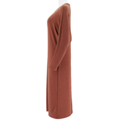 Womens Seam-Front Relaxed Fit Dress