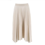 Pleated Design Half Skirt