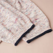 Crew Neck Short Sleeve Cropped Pullover