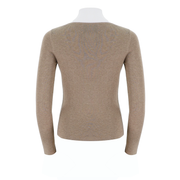 Small V-Neck Knitted Pullover Sweater