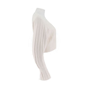 V-Neck Loose Fit Short Pullover