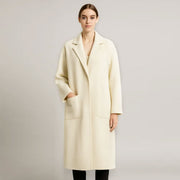 Collar Long Wool Jacket