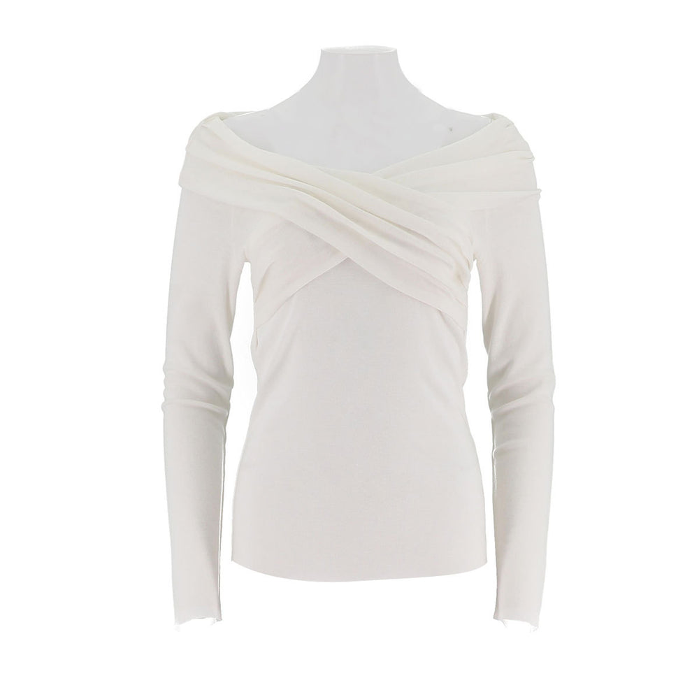 Dropped Shoulder Long Sleeve Sweater