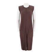 Pleated Sleeveless Dress
