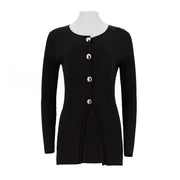 Long-Sleeve Knit Cardigan