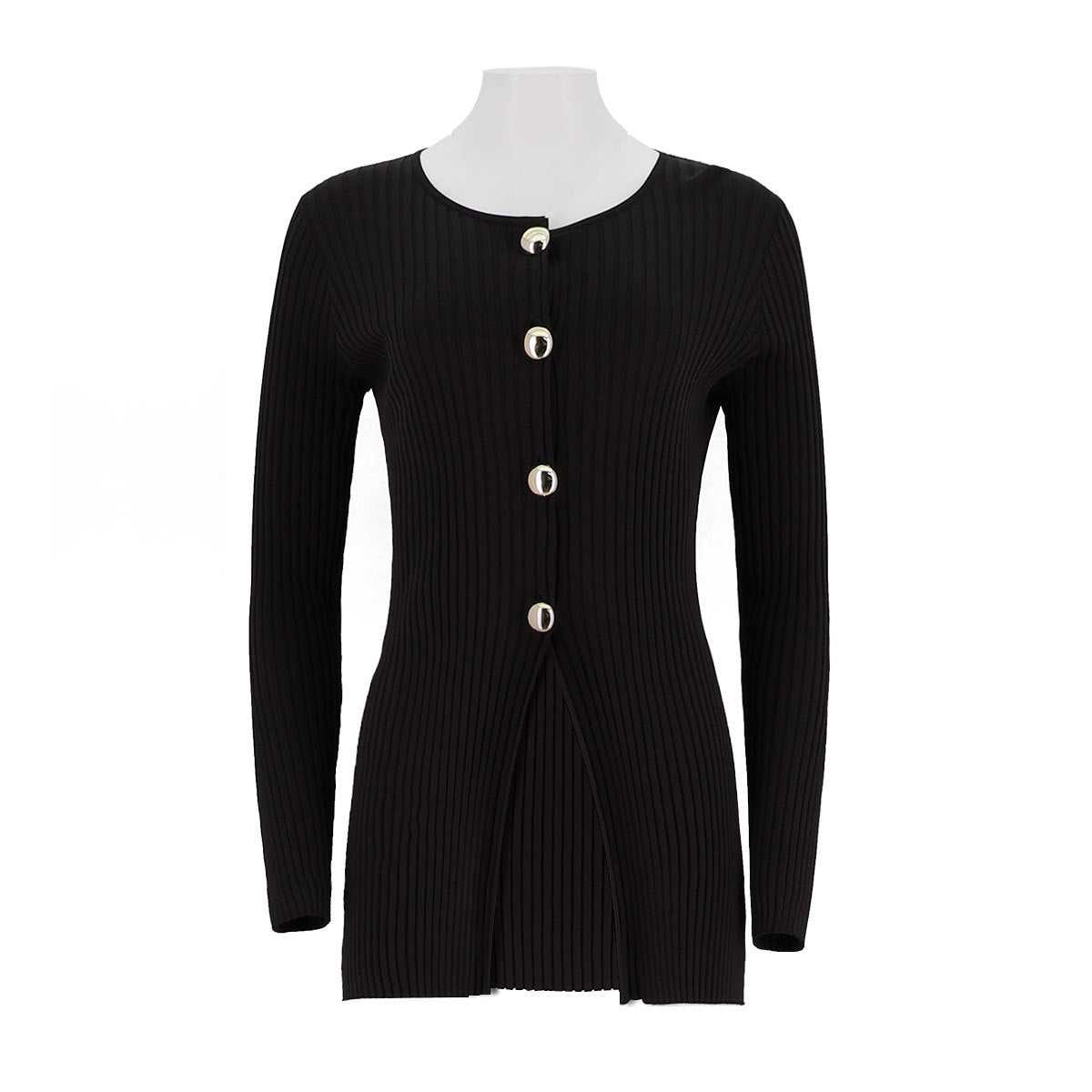 Long-Sleeve Knit Cardigan