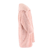 Imitation Teddy Fur Large Lapel Minimalist Coat