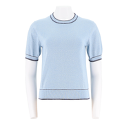 Women'S Curved Clip Short Sleeved Pullover