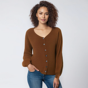 Round Neck Cardigan