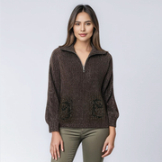Half Open Chest Pullover Shirt