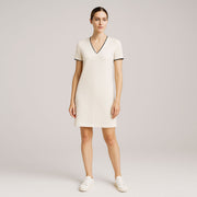 V-Neck Casual Dress