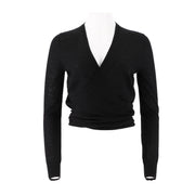 V-Neck Slim Fit Woolen Jacket