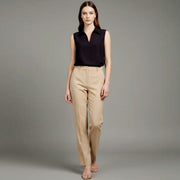 Half Open Lapel Top