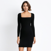 Women'S Square Neck Dress