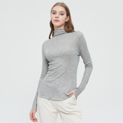 Cashmere High Neck Long Sleeved Base Sweater